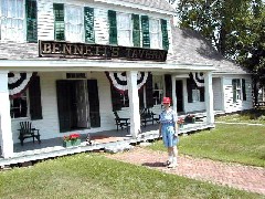 Ruth Dorrough; Bennetts Canal Erie Hiking Tavern Village